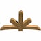 Ekena Millwork Alberta Rough Sawn Timber Gable Bracket, Western Red Cedar, 60"W x 38"H x 4"D x 6"F, 15/12 Pitch GBW060X38X0406ALB00RWR - alternate 3